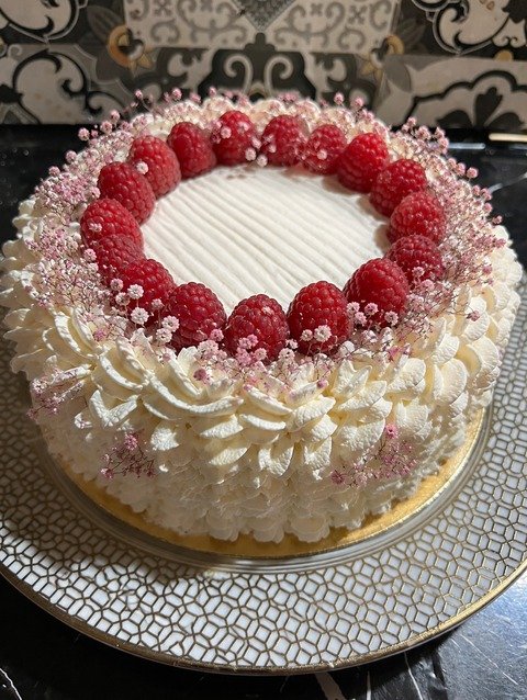 Gâteau crème vanille sans sucre et sans farine BLASOKAR