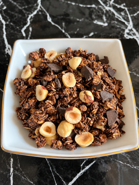 ranola chocolat BlaSokar sans sucre ajouté aux noisettes